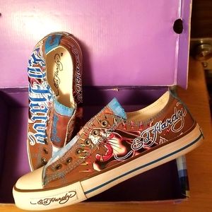 Ed Hardy Slip on Sneakers